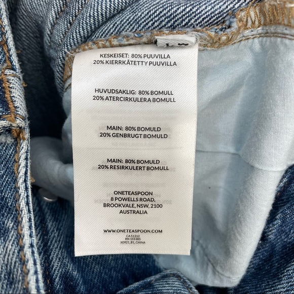 One Teaspoon Safari High Waist Jeans - Picture 10 of 13